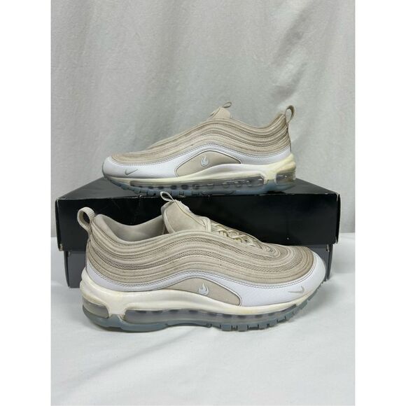 Nike Men's Air Max 97 White Hot Ice Sneakers CT4526-100, Size 7 Pre-owned - Picture 1 of 5